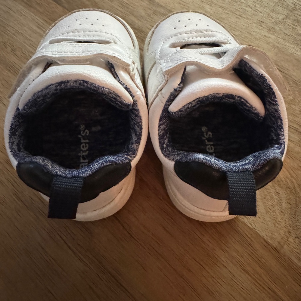 Carter’s White Velcro Baby Sneaker - Picture 3 of 5